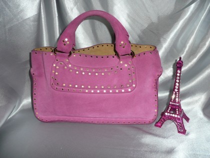 SAC/HANDBAG BOOGIE CELINE DAIM FUSHIA
